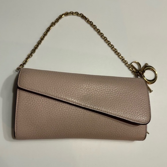Dior leather saddle wallet on chain - Picture 16 of 16